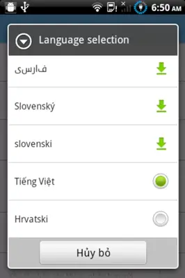 GO SMS Language Vietnamese android App screenshot 1